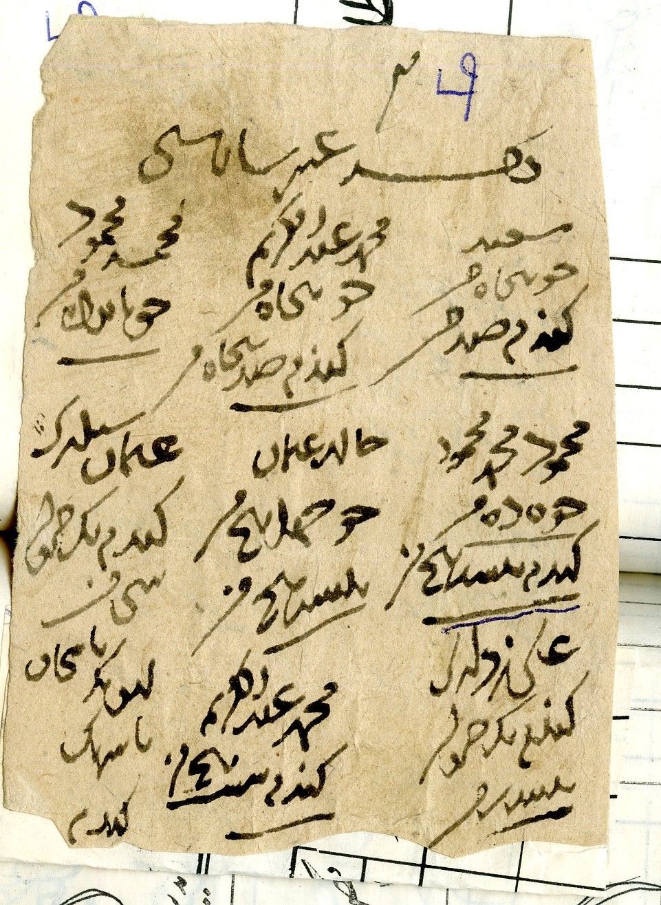 New Persian: Afghanistan National Archives, Firuzkuh 51: Folio (recto)