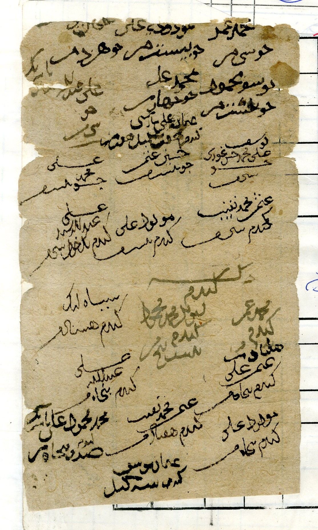 New Persian: Afghanistan National Archives, Firuzkuh 60: Folio (recto)