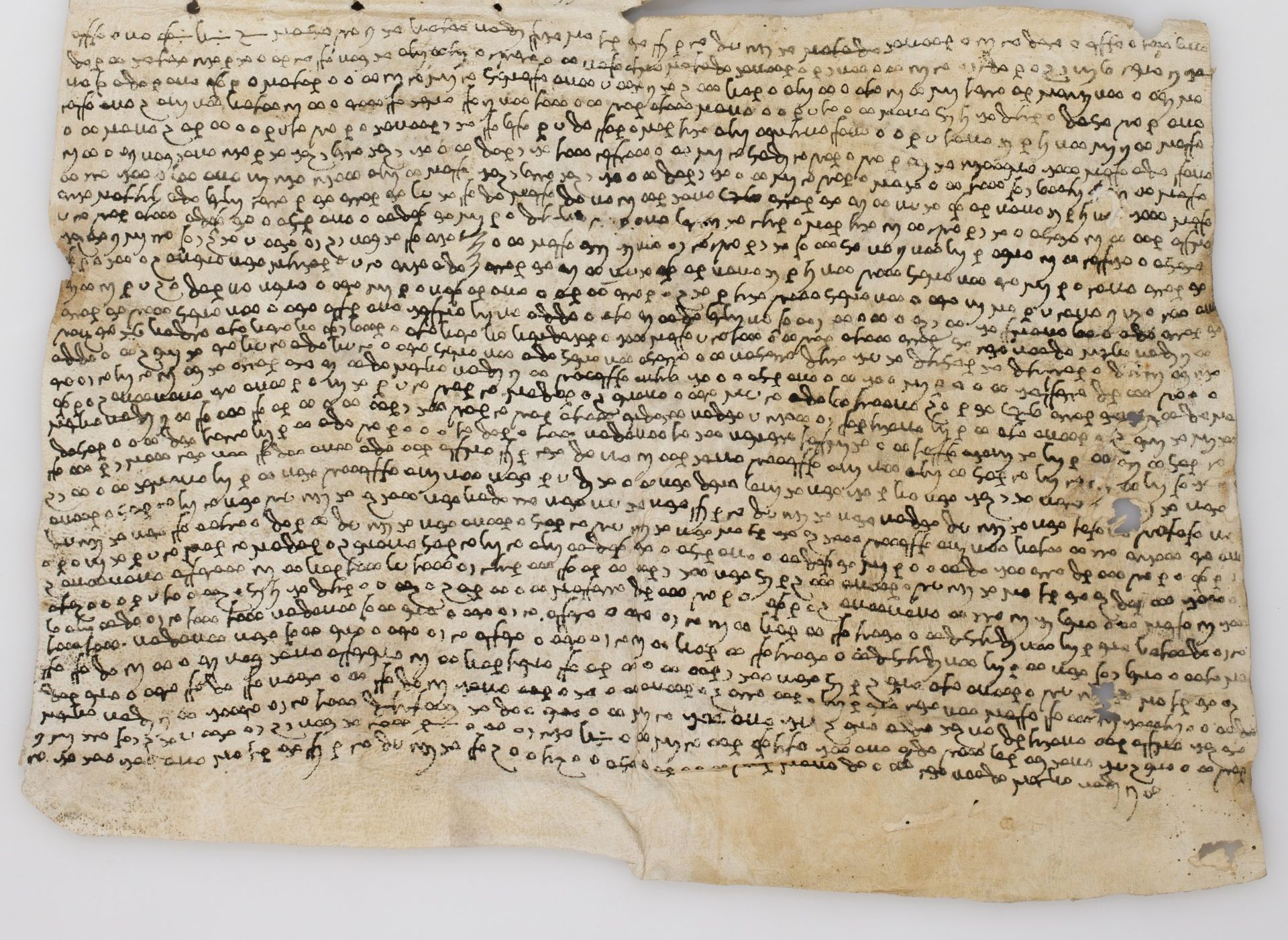 Bactrian: Khalili Collection, DOC 116: Folio (open, recto)