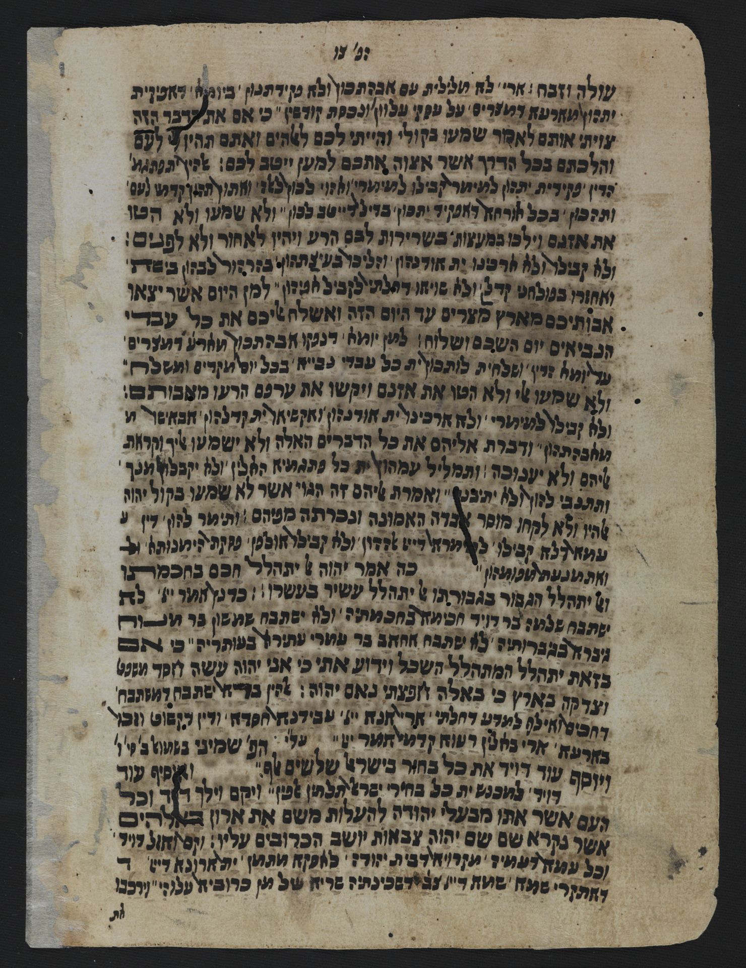 National Library of Israel: Ms.Heb.8333.220: Folio (verso)