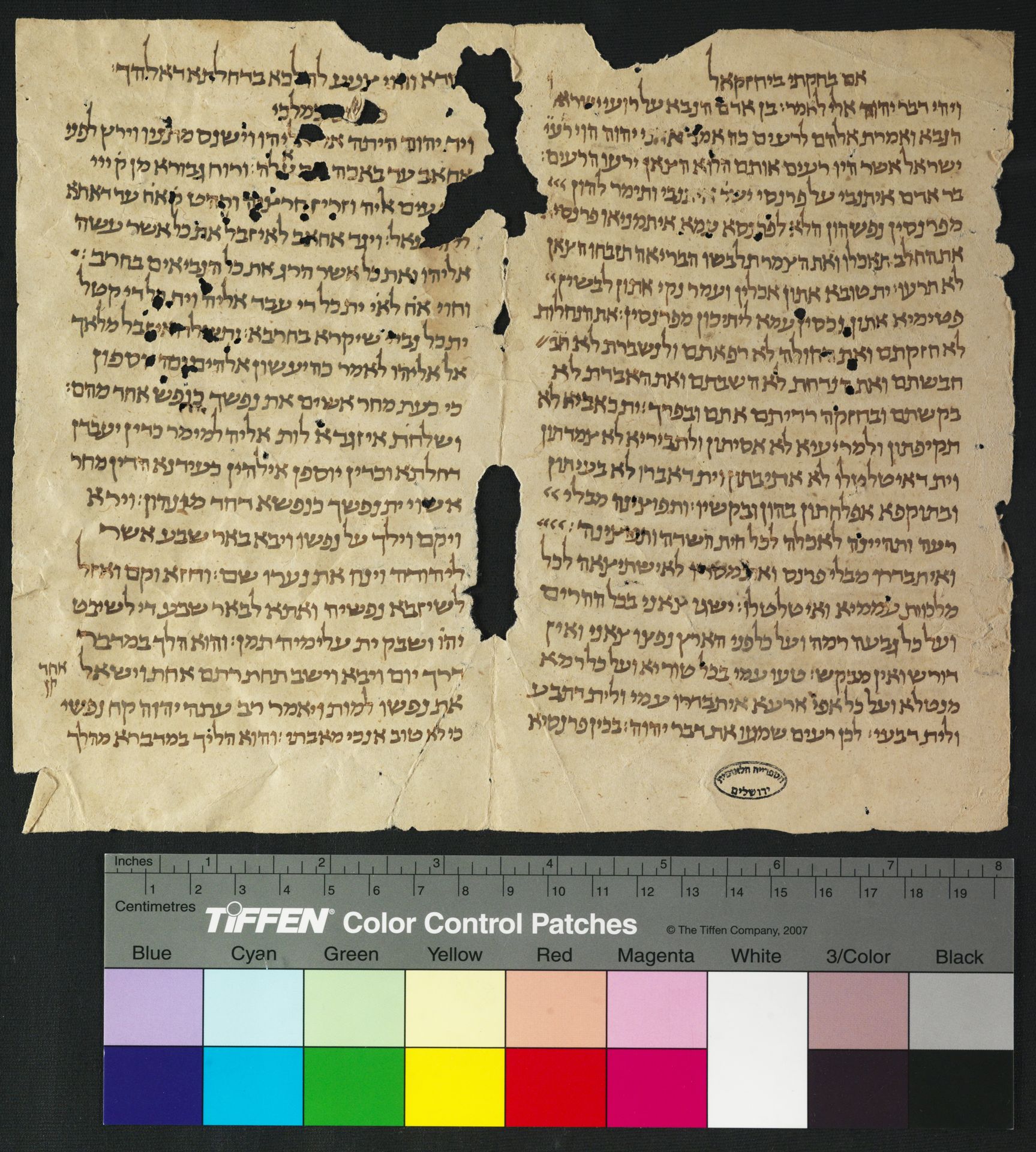 National Library of Israel: Ms.Heb.8333.32: Folio (verso)