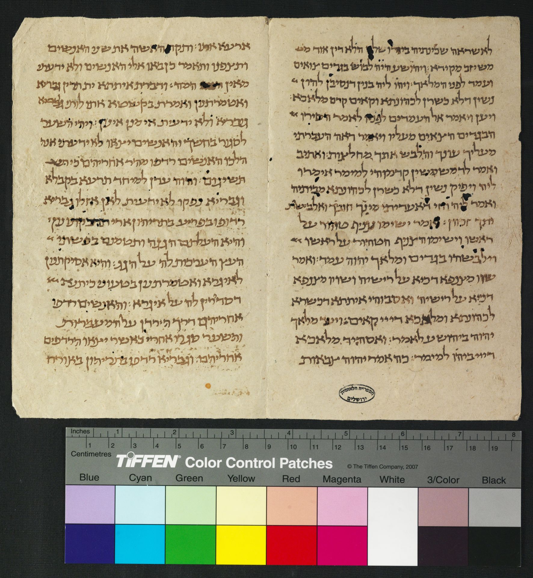 National Library of Israel: Ms.Heb.8333.32: Folio (verso)