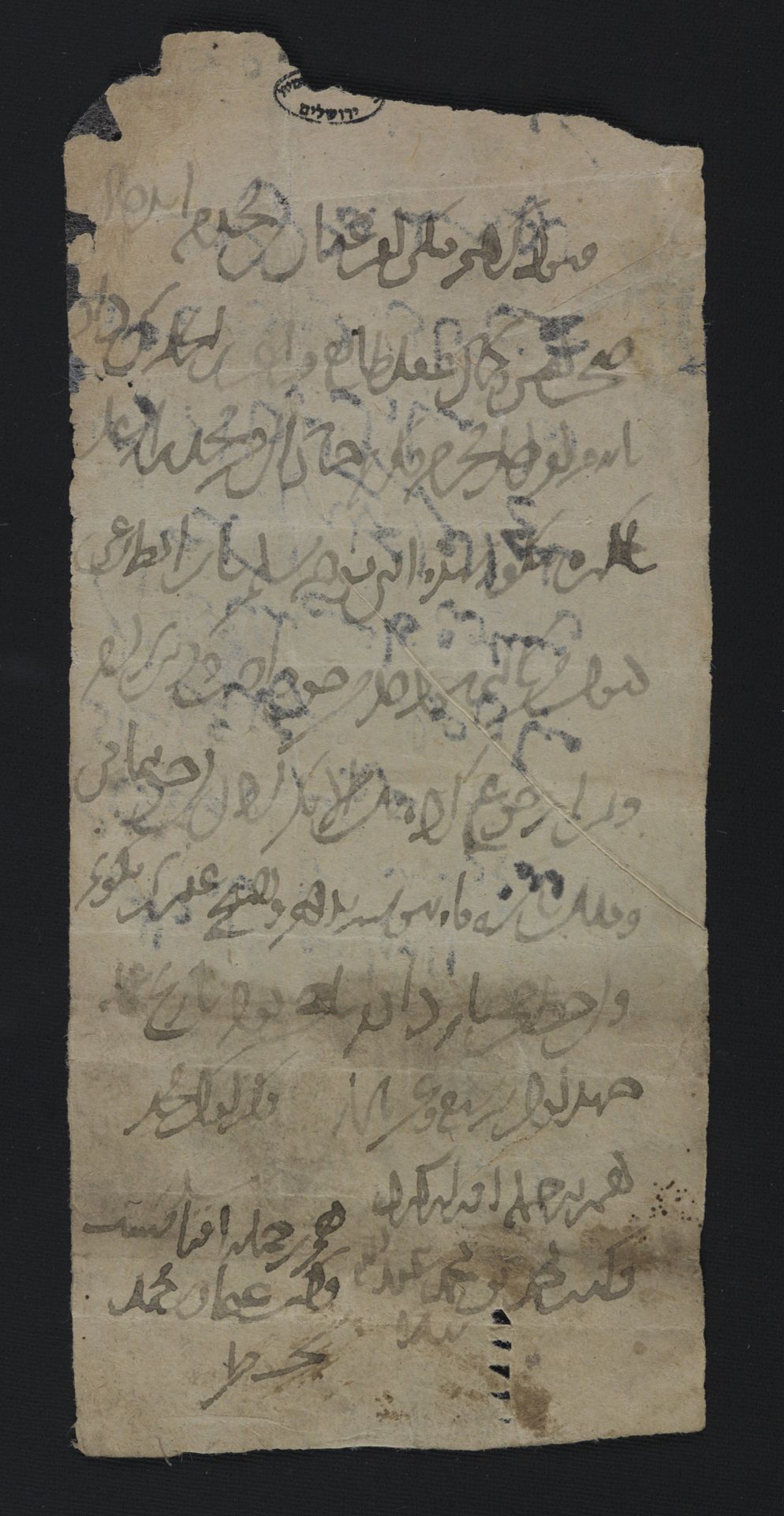 New Persian: National Library of Israel, Ms.Heb.8333.73, verso: Folio (recto)