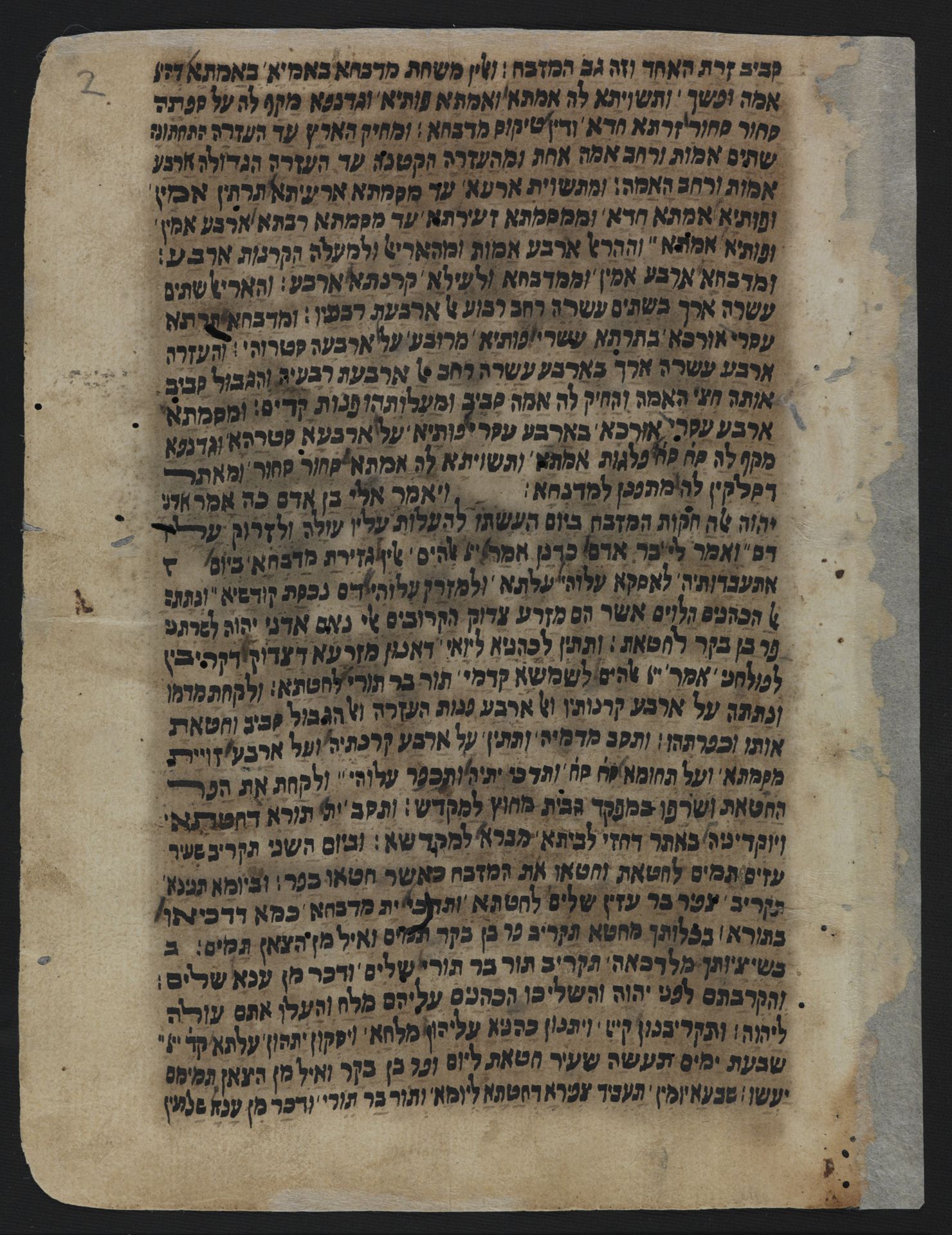National Library of Israel: Ms.Heb.8333.222: Folio (recto)