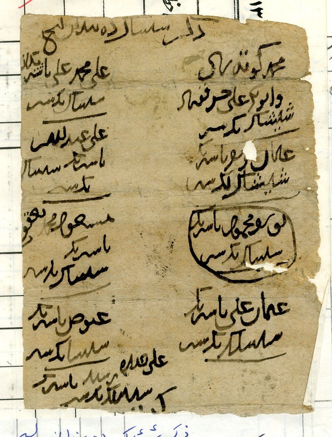 New Persian: Afghanistan National Archives, Firuzkuh 56: Folio (recto)